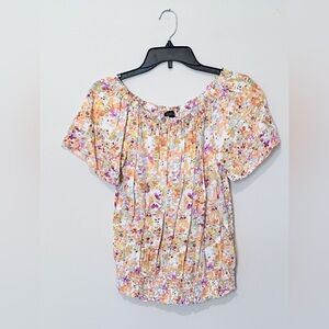 Rachel Zoe Multicolor Floral Blouse